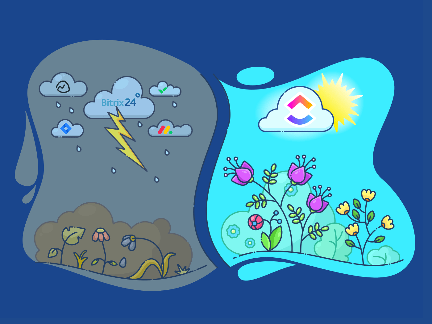 Le 5 migliori alternative a Bitrix24 (funzionalità/funzione, limiti, prezzi)