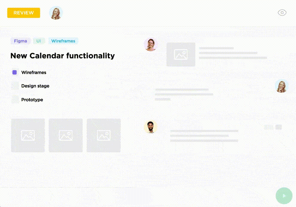ClickUp-Control de tiempo de seguimiento