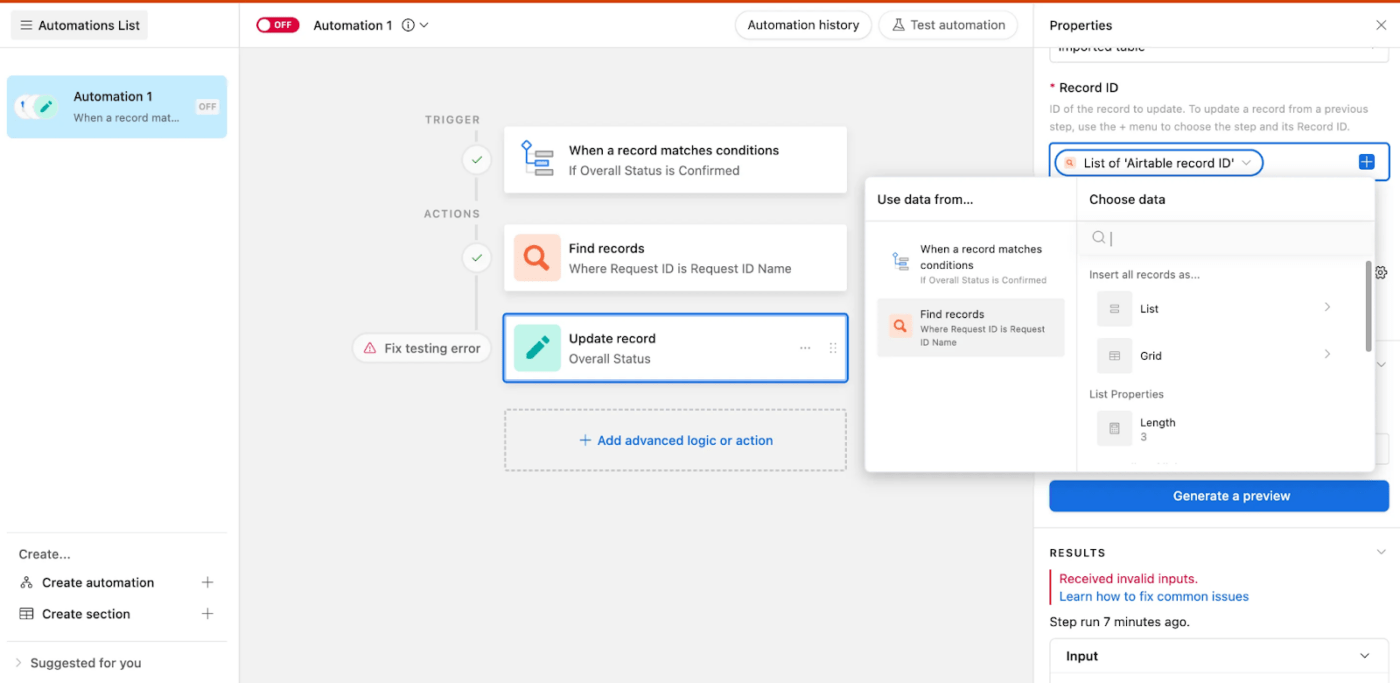 Airtable menggabungkan kesederhanaan spreadsheet dengan kekuatan database.  