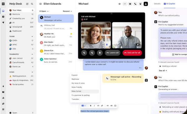  Intercom : Clearfeed AI Alternatives
